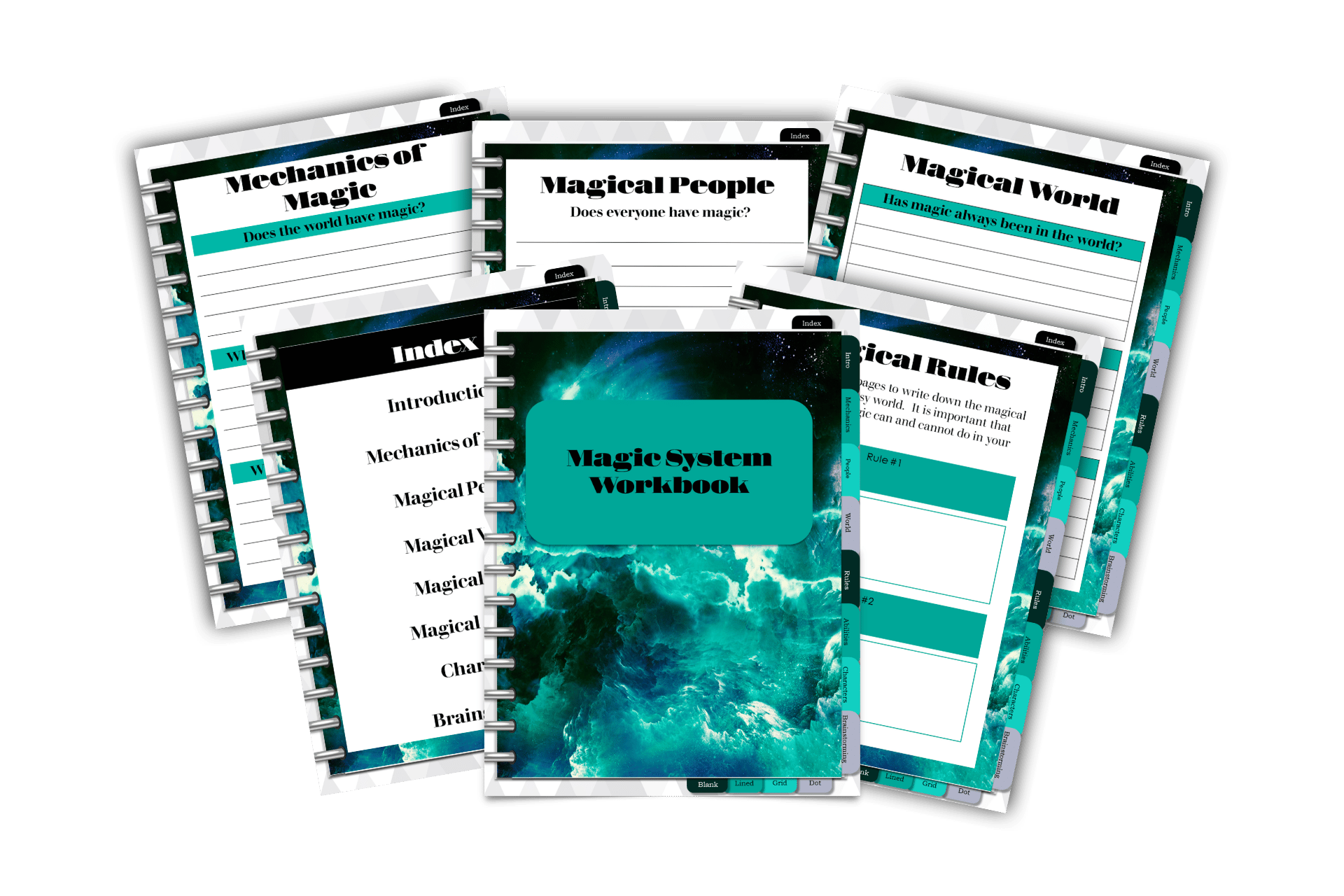 Magic System Workbook — Funny Face Fiction